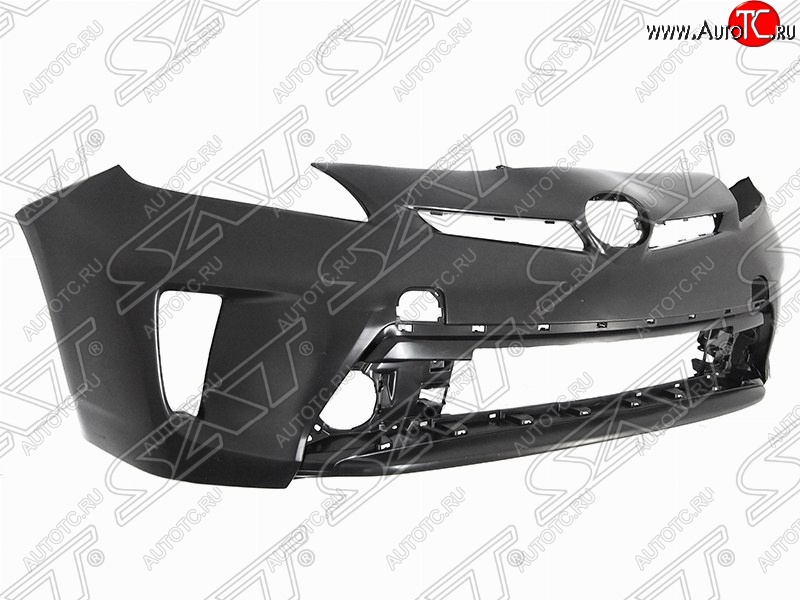 7 249 р. Передний бампер SAT (Тайвань)  Toyota Prius  Alfa лифтбек (2011-2015) рестайлинг (Неокрашенный)  с доставкой в г. Вологда