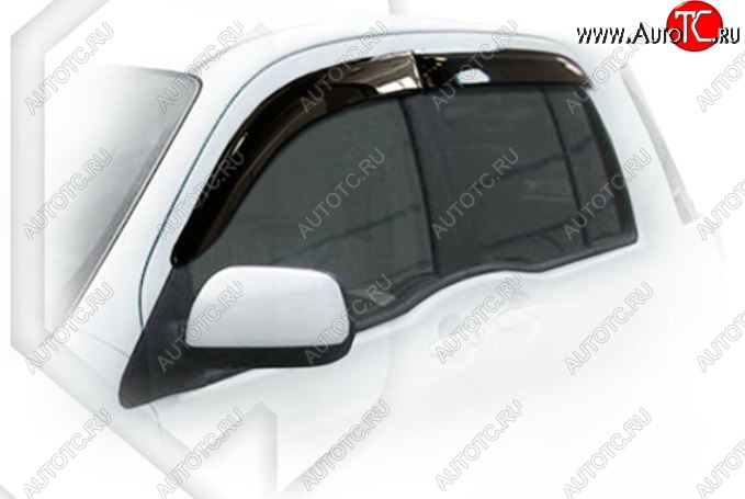 2 079 р. Дефлектора окон CA-Plastic  Toyota Raum (2003-2011) (Classic полупрозрачный, Без хром.молдинга)  с доставкой в г. Вологда