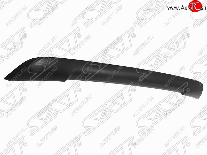 3 699 р. Накладка переднего бампера SAT. Toyota RAV4 XA40 5 дв. рестайлинг (2015-2019) (Черная)  с доставкой в г. Вологда