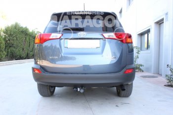 22 699 р. Фаркоп Aragon. (шар S) Toyota RAV4 XA40 5 дв. рестайлинг (2015-2019)  с доставкой в г. Вологда. Увеличить фотографию 4