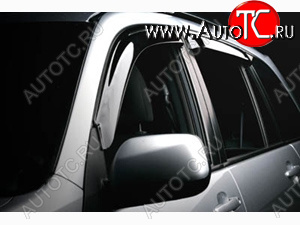 1 869 р. Дефлекторы окон (ветровики) SIM 4 шт Toyota RAV4 XA305 5 дв. дорестайлинг (2005-2009)  с доставкой в г. Вологда