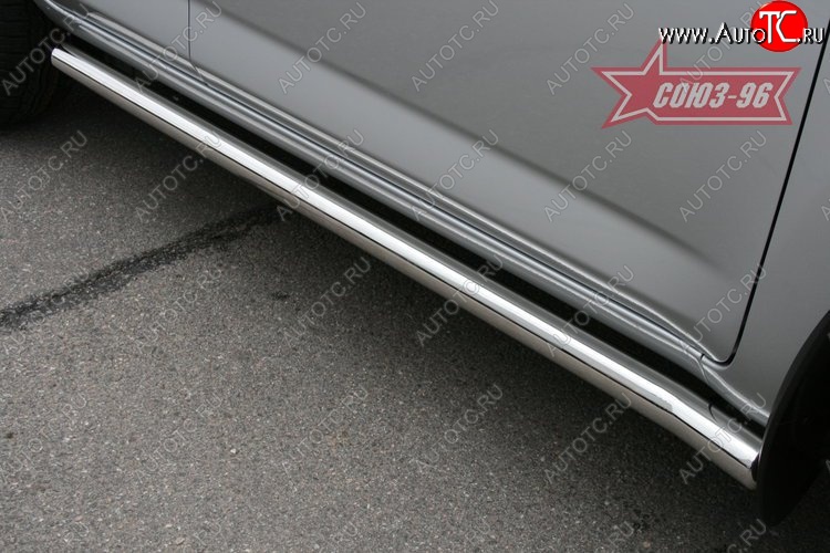 12 464 р. Защита порогов Souz-96 (d60) Toyota RAV4 XA30 5 дв. 1-ый рестайлинг (2008-2010)  с доставкой в г. Вологда