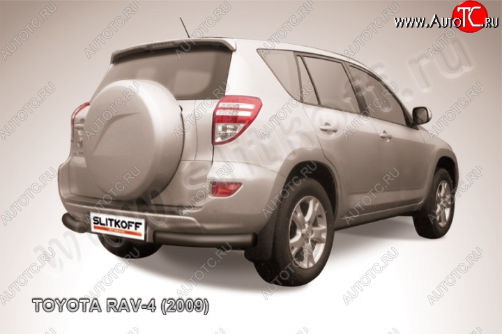 6 699 р. Уголки d76 Toyota RAV4 XA30 5 дв. 1-ый рестайлинг (2008-2010) (Цвет: серебристый)  с доставкой в г. Вологда