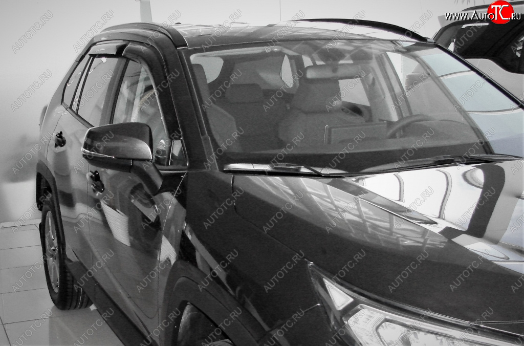 3 199 р. Дефлектора окон SIM Toyota RAV4 XA50 5 дв. дорестайлинг (2018-2025)  с доставкой в г. Вологда