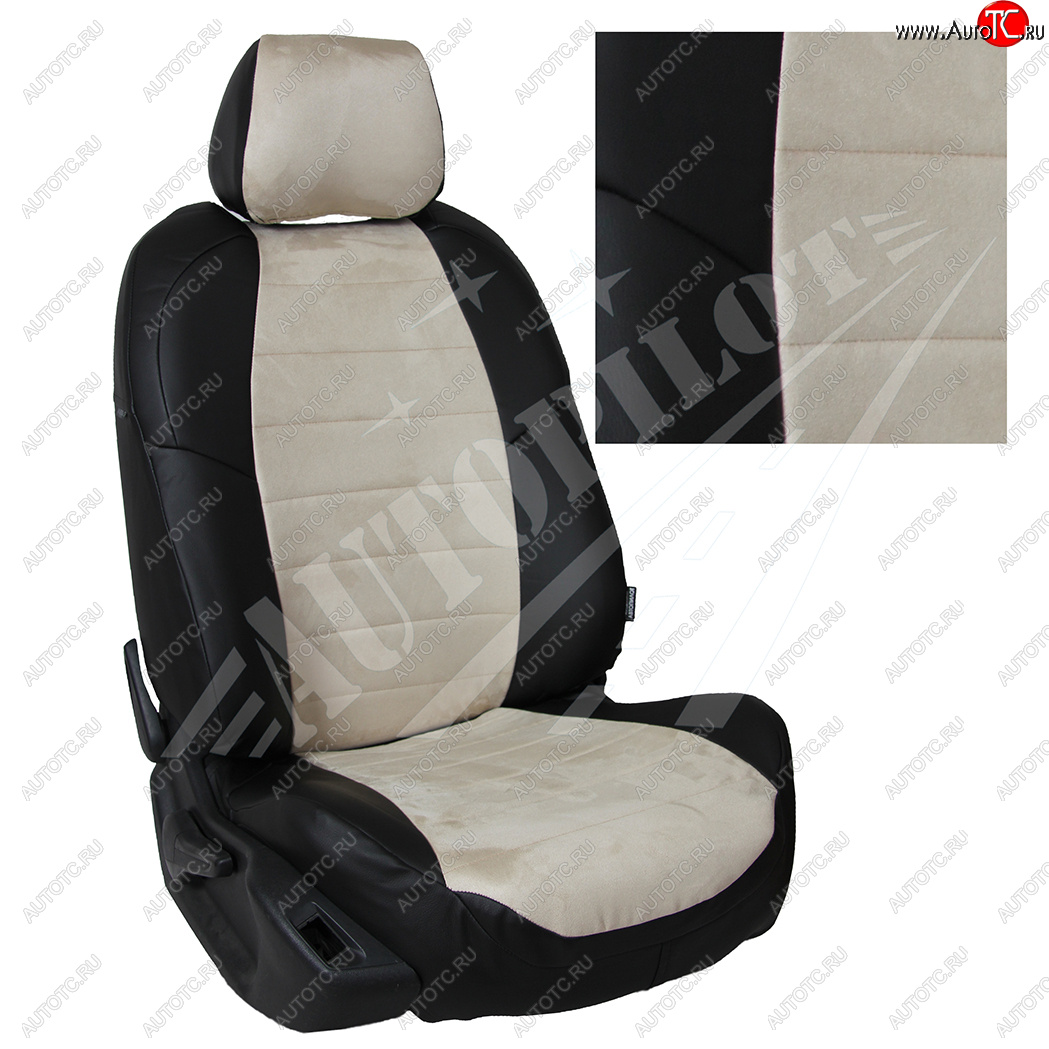 8 399 р. Чехлы сидений (40/60, с вырезом под подлокотник, экокожа) AUTOPILOT Toyota RAV4 XA50 5 дв. дорестайлинг (2018-2025) (Черный + Бежевый) с доставкой в г. Вологда Увеличить фотографию 1 8 399 р. Чехлы сидений (40/60, с вырезом под подлокотник, экокожа) AUTOPILOT Toyota RAV4 XA50 5 дв. дорестайлинг (2018-2025) (Черный + Бежевый) с доставкой в г. Вологда