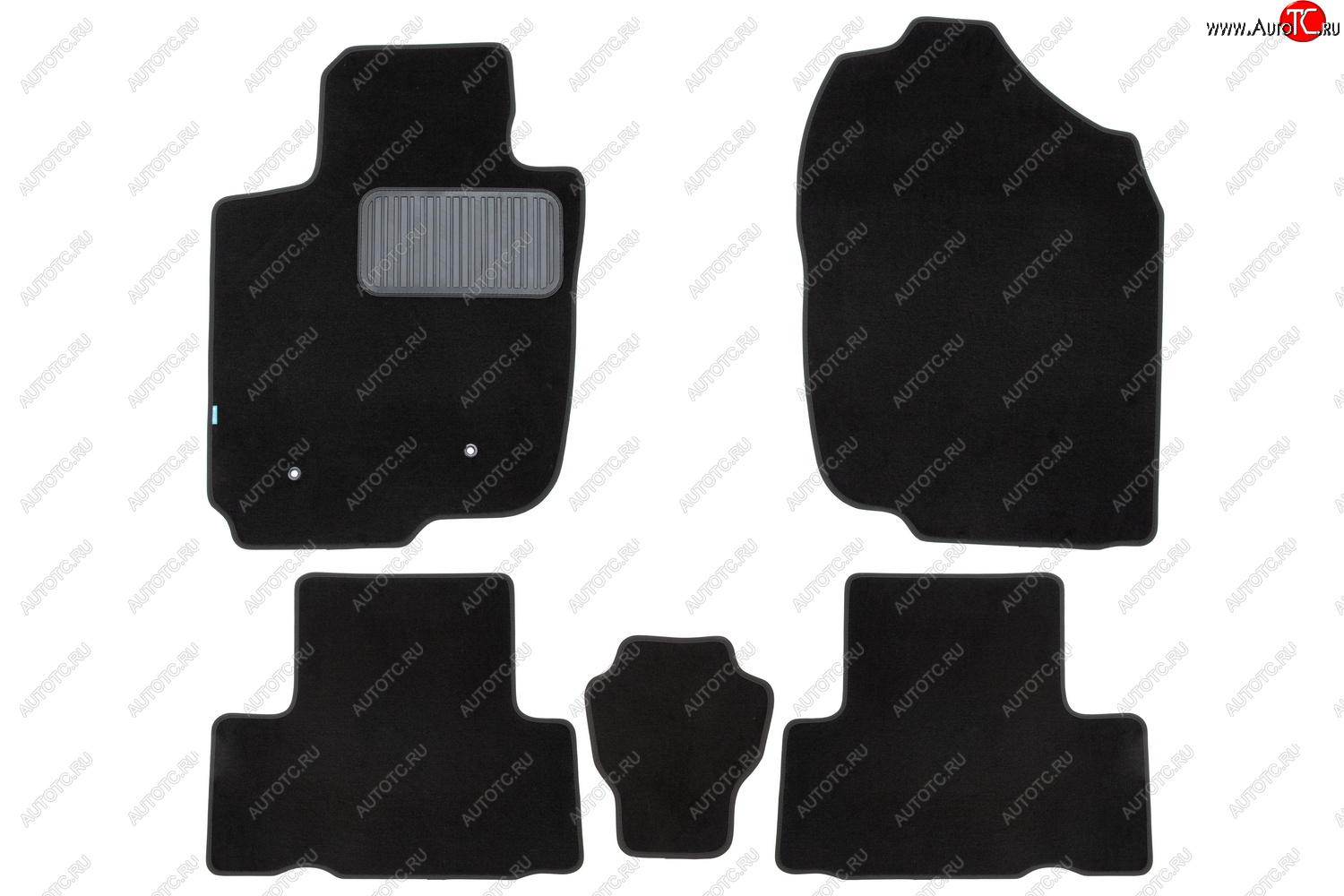 9 549 р. Текстильные коврики салона Klever Premium АКПП Toyota RAV4 CA20 3 дв. дорестайлинг (2000-2003) (Черные)  с доставкой в г. Вологда