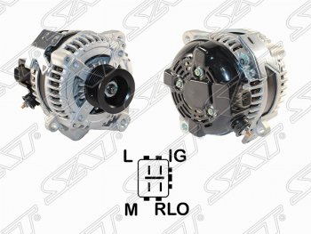 Генератор (100A/ 12V) (2AZ) SAT Toyota RAV4 XA30 5 дв. 1-ый рестайлинг (2008-2010)