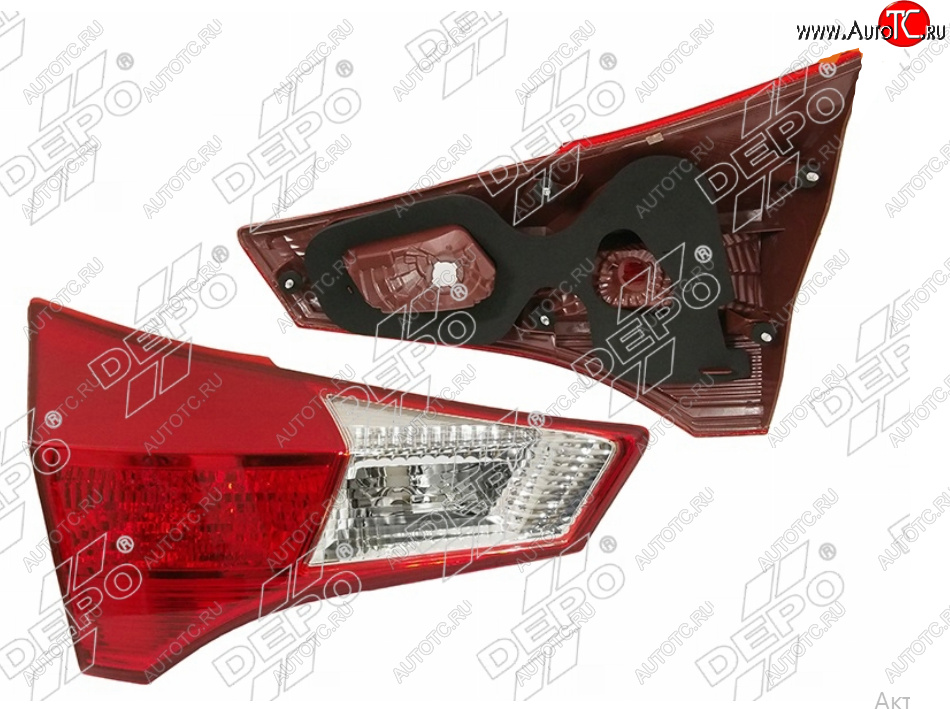 4 999 р. Левый фонарь в крышку багажника DEPO Toyota RAV4 XA40 5 дв. дорестайлинг (2012-2015)  с доставкой в г. Вологда