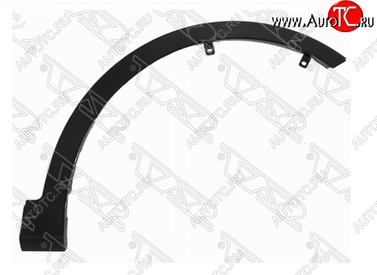 2 379 р. Молдинг арки крыла SAT (Передний, правый)  Toyota RAV4  XA40 (2012-2015) 5 дв. дорестайлинг (Неокрашенный)  с доставкой в г. Вологда