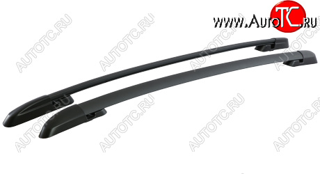 9 649 р. Рейлинги АПС  Toyota RAV4  XA40 (2012-2019) 5 дв. дорестайлинг, 5 дв. рестайлинг (Черные, без поперечин)  с доставкой в г. Вологда