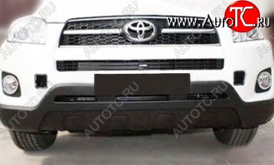 14 399 р. Накладка на передний бампер CT v1 Toyota RAV4 XA40 5 дв. дорестайлинг (2012-2015) (Неокрашенная)  с доставкой в г. Вологда