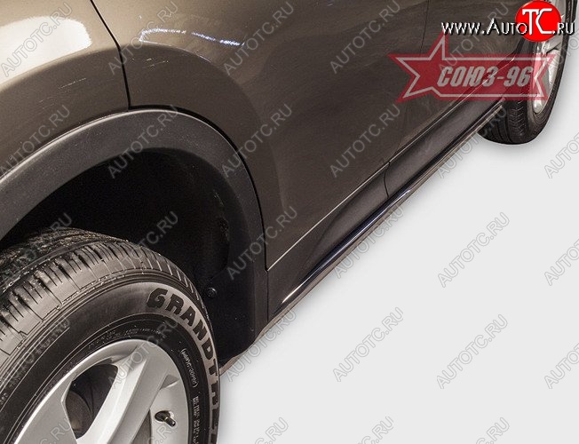 12 059 р. Защита порогов Souz-96 (d42) Toyota RAV4 XA40 5 дв. дорестайлинг (2012-2015)  с доставкой в г. Вологда