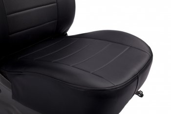 5 999 р. Чехлы на сиденья из экокожи Seintex Toyota RAV4 XA40 5 дв. дорестайлинг (2012-2015) (Цвет: черный/черный)  с доставкой в г. Вологда. Увеличить фотографию 3