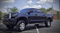 14 099 р. Накладки на колёсные арки BUSHWACKER Toyota Tundra XK50 дорестайлинг (2007-2009) (Неокрашенные)  с доставкой в г. Вологда. Увеличить фотографию 4