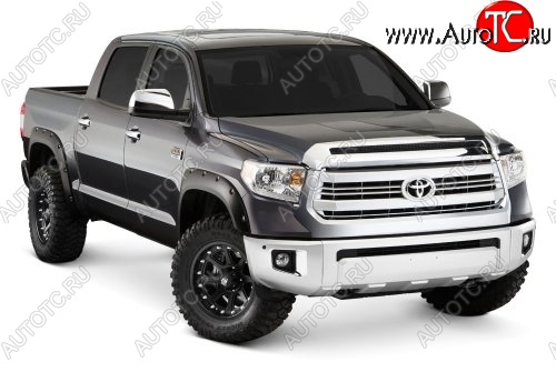 14 099 р. Накладки на колёсные арки BUSHWACKER Toyota Tundra XK50 дорестайлинг (2007-2009) (Неокрашенные)  с доставкой в г. Вологда