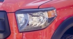 Реснички на фары RA Toyota Tundra XK50 2-ой рестайлинг (2013-2022)