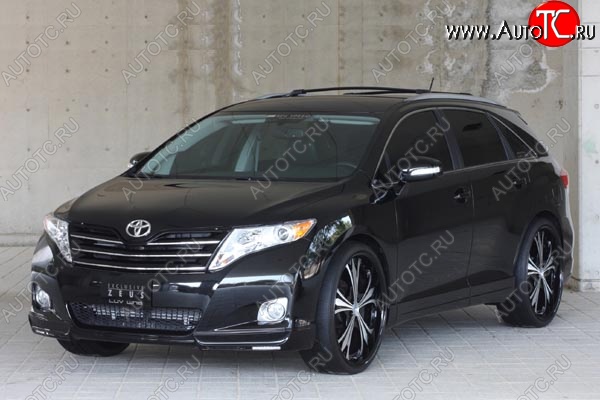 22 499 р. Накладка на передний бампер ZEUS Mz SPEED Toyota Venza GV10 дорестайлинг (2008-2012) (Неокрашенная)  с доставкой в г. Вологда