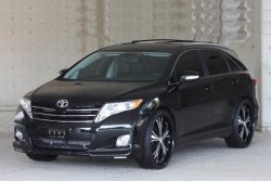 15 349 р. Решетка радиатора ZEUS Mz SPEED Toyota Venza GV10 дорестайлинг (2008-2012) (Неокрашенная)  с доставкой в г. Вологда. Увеличить фотографию 2
