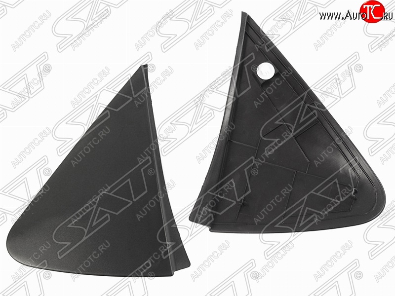 439 р. Правая накладка основания зеркала (треугольник) SAT  Toyota Vitz  XP90 - Yaris  XP90  с доставкой в г. Вологда