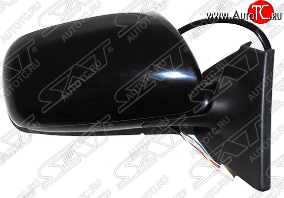 1 329 р. Боковое правое зеркало заднего вида SAT  Toyota Vitz  XP90 (2005-2007) хэтчбэк 5 дв. дорестайлинг (Неокрашенное)  с доставкой в г. Вологда