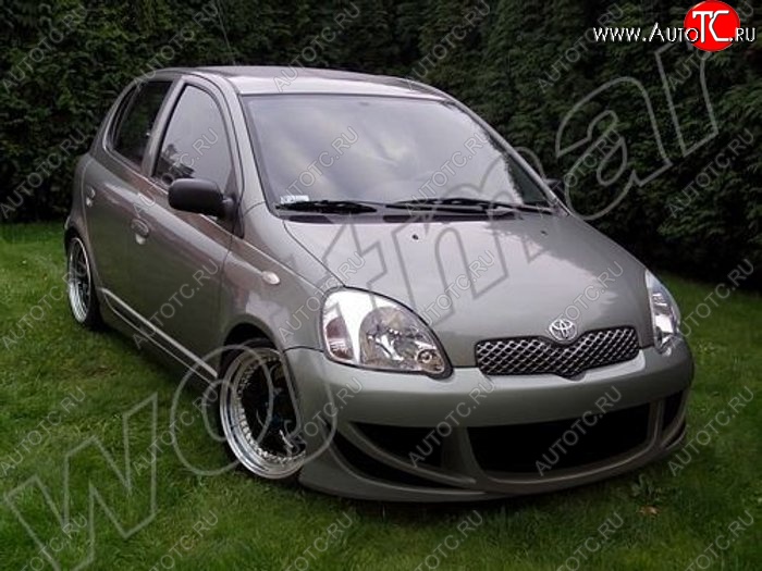 24 999 р. Передний бампер R1 Toyota Yaris XP10 хэтчбэк 5 дв. (1999-2005)  с доставкой в г. Вологда