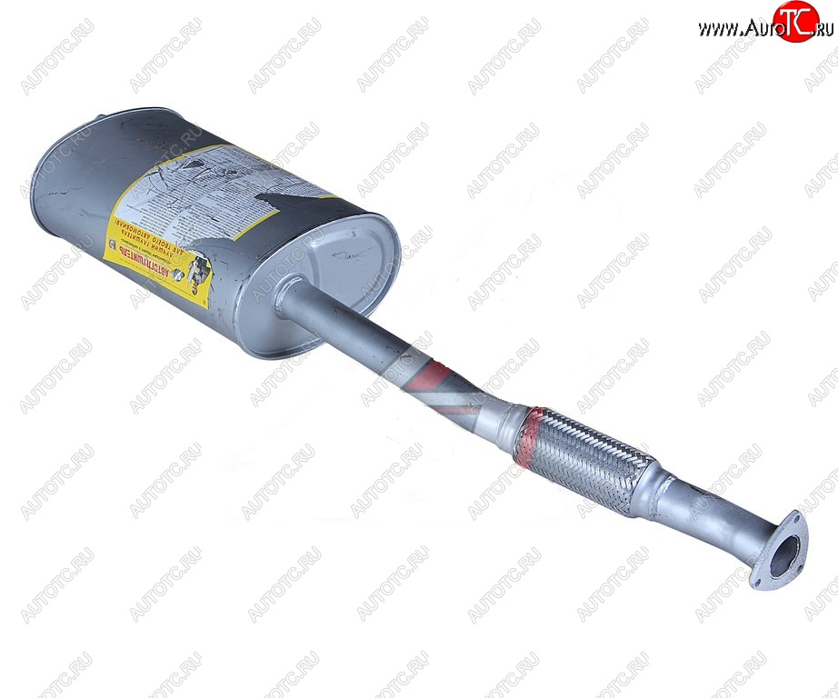 5 149 р. Глушитель с гофрой Автоглушитель-НН Уаз 315195 Хантер (2003-2025)  с доставкой в г. Вологда