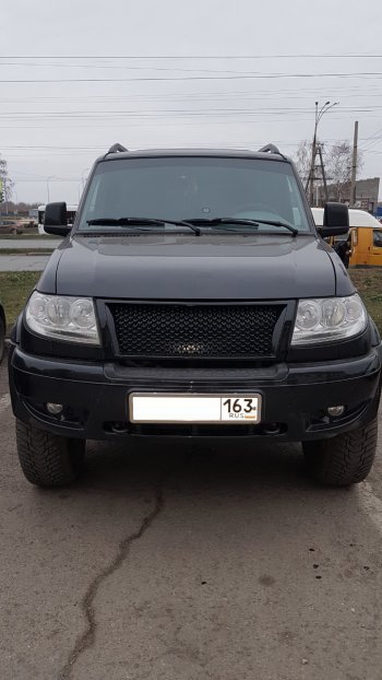 5 399 р. Решетка радиатора Ralex Зима-Лето  Уаз Патриот  3163 5 дв. (2005-2013) дорестайлинг (Окрашенная)  с доставкой в г. Вологда. Увеличить фотографию 14