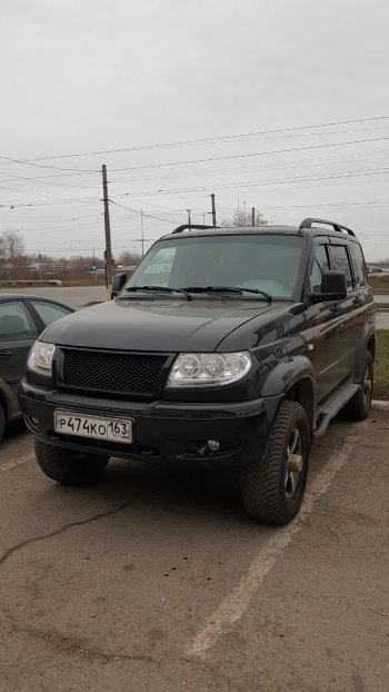 5 399 р. Решетка радиатора Ralex Зима-Лето  Уаз Патриот  3163 5 дв. (2005-2013) дорестайлинг (Окрашенная)  с доставкой в г. Вологда. Увеличить фотографию 6