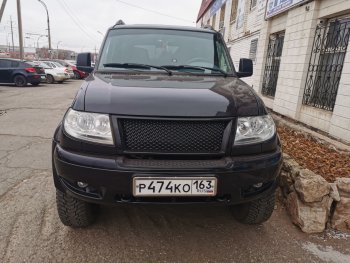 5 399 р. Решетка радиатора Ralex Зима-Лето  Уаз Патриот  3163 5 дв. (2005-2013) дорестайлинг (Окрашенная)  с доставкой в г. Вологда. Увеличить фотографию 9