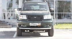 5 249 р. Одинарная защита переднего бампера диаметром 63 мм Petroil Tuning Уаз Патриот 3163 5 дв. дорестайлинг (2005-2013)  с доставкой в г. Вологда. Увеличить фотографию 3
