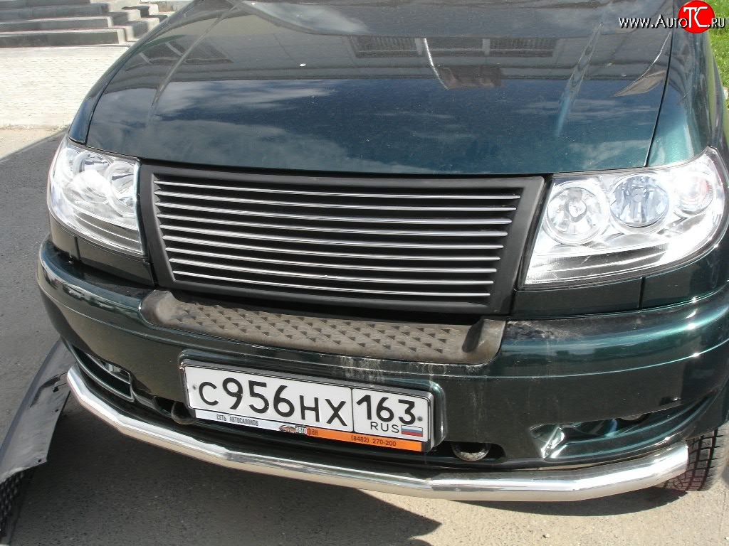 8 599 р. Одинарная защита переднего бампера диаметром 76 мм Ralex Tuning Уаз Патриот 3163 5 дв. дорестайлинг (2005-2013)  с доставкой в г. Вологда