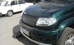 8 599 р. Одинарная защита переднего бампера диаметром 76 мм Ralex Tuning Уаз Патриот 3163 5 дв. дорестайлинг (2005-2013)  с доставкой в г. Вологда. Увеличить фотографию 3