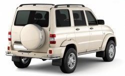 13 999 р. Широкая защита порогов Petroil Tuning Уаз Патриот 3163 5 дв. дорестайлинг (2005-2013)  с доставкой в г. Вологда. Увеличить фотографию 2