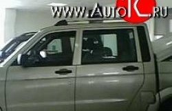 8 999 р. Рейлинги на автомобиль Ralex Tuning  Уаз Патриот  23632 (2008-2025) дорестайлинг пикап, 1 рестайлинг пикап, 2-ой рестайлинг пикап  с доставкой в г. Вологда. Увеличить фотографию 6