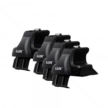 7 089 р. Универсальный багажник в сборе D-LUX 1   (с поперечинами аэро-классик LUX (длина 130 см))  с доставкой в г. Вологда. Увеличить фотографию 4