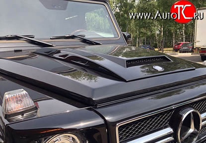 17 299 р. Накладка на капот Brabus Widestar Nissan Pathfinder R51 рестайлинг (2009-2014)  с доставкой в г. Вологда