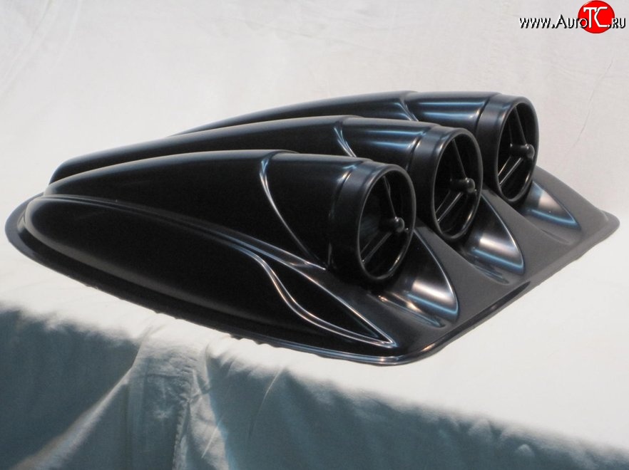 649 р. Воздухозаборник Турбо-III Hyundai Sonata EF рестайлинг ТагАЗ (2001-2013) (Неокрашенный)  с доставкой в г. Вологда