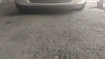 579 р. Универсальная губа (юбка) переднего бампера Cruze Style Renault Clio KH98 дорестайлинг универсал (2012-2016)  с доставкой в г. Вологда. Увеличить фотографию 4