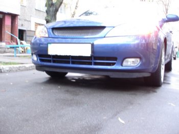 579 р. Универсальная губа (юбка) переднего бампера Cruze Style Renault Clio KH98 дорестайлинг универсал (2012-2016)  с доставкой в г. Вологда. Увеличить фотографию 10