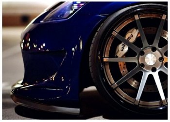 1 839 р. Универсальный гибкий сплиттер переднего бампера Sport Lexus ES250 XV60 дорестайлинг (2012-2015) (Цвет: чёрный)  с доставкой в г. Вологда. Увеличить фотографию 2