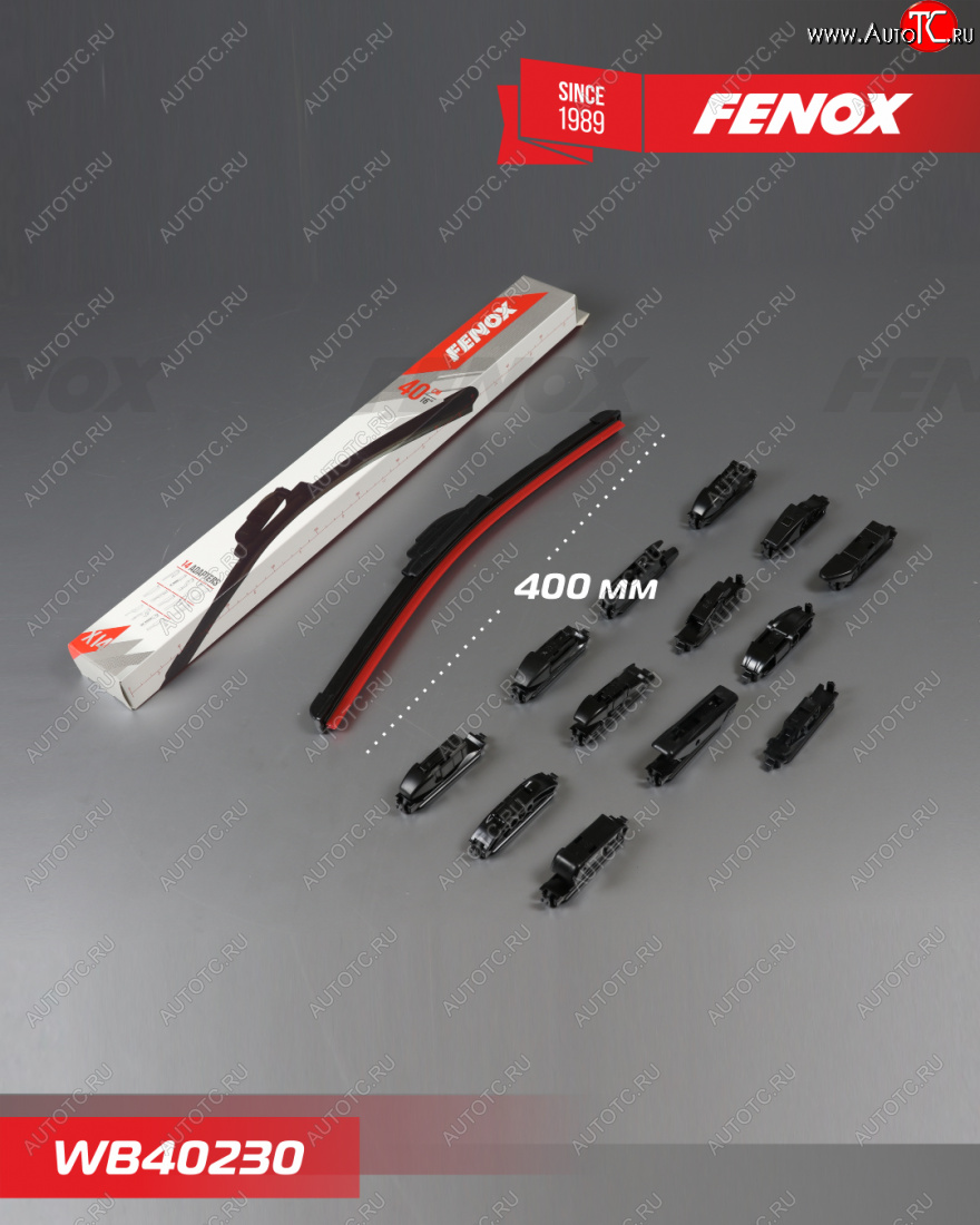 519 р. Щетка стеклоочистителя универсальная (400 мм/14) FENOX Yamaha YFM 700R (2018-2025)  с доставкой в г. Вологда