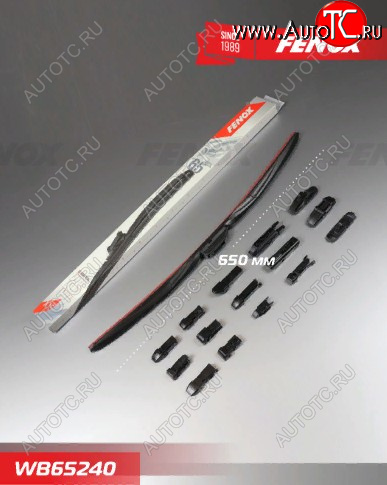 689 р. Щетка стеклоочистителя передняя (гибридная) FENOX Hybrid Vision KIA Optima 1 GD седан (2000-2005)  с доставкой в г. Вологда
