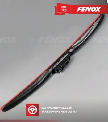 689 р. Щетка стеклоочистителя передняя (гибридная) FENOX Hybrid Vision KIA Optima 1 GD седан (2000-2005)  с доставкой в г. Вологда. Увеличить фотографию 8