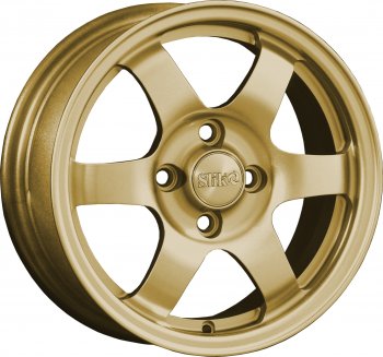Кованый диск Slik Classik 6x14 (Металлик золотой) Toyota Roomy M900A,M910A (2016-2020) 4x100.0xDIA54.1xET35.0