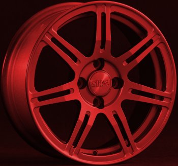 Кованый диск Slik Classik 6.5x15 (Красный) Opel Astra F седан рестайлинг (1994-1998) 5x110.0xDIA65.1xET35.0