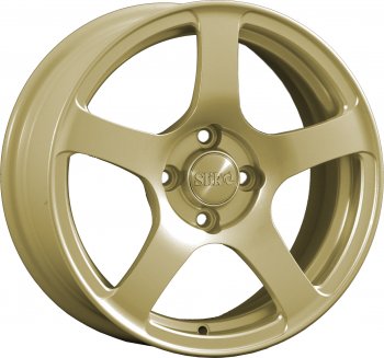 Кованый диск Slik Classik 6.5x15 (Металлик золотой) Opel Astra F седан рестайлинг (1994-1998) 5x110.0xDIA65.1xET35.0