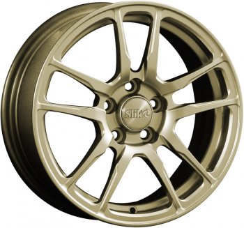 Кованый диск Slik Classik 6.5x15 (Металлик золотой) Opel Astra F седан рестайлинг (1994-1998) 5x110.0xDIA65.1xET35.0