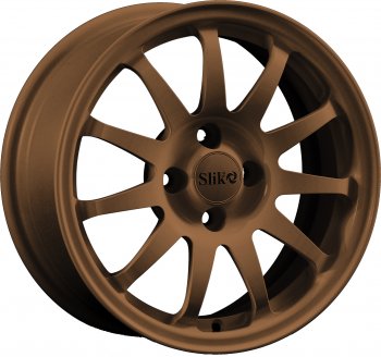 Кованый диск Slik Classik 6.5x15 (Металлик коньячная бронза. Матовый) Volkswagen Golf Mk6 универсал (2008-2014) 5x112.0xDIA57.1xET47.0