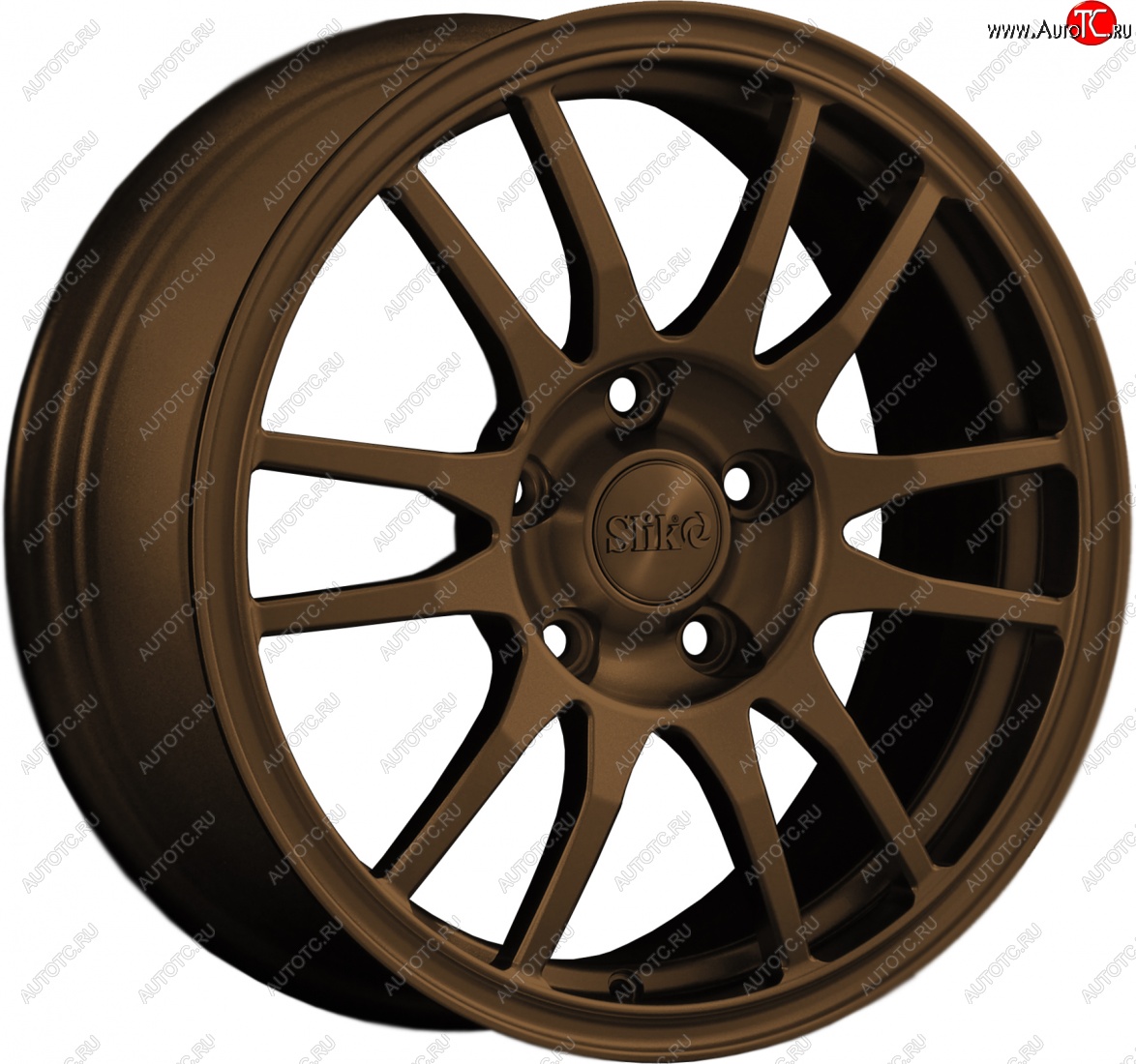 12 949 р. Кованый диск Slik classik R16x6.5 Коньячная бронза. Глянец (BRZCGN) 6.5x16 Lifan 630 (2013-2014) 4x100.0xDIA54.1xET45.0 (Цвет: BRZCGN)