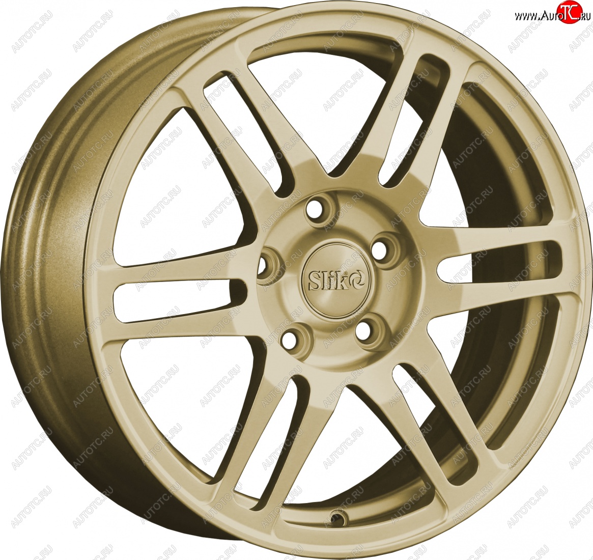 12 949 р. Кованый диск Slik classik R16x6.5 Золотой (G) 6.5x16 Lifan 630 (2013-2014) 4x100.0xDIA54.1xET45.0 (Цвет: G)